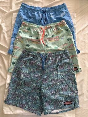 Vineyard Vines Boys L Swim Trunks (set of 3)